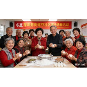 冬日汤圆暖胃更暖心，邻里相聚共叙温情