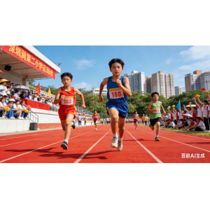 校园体育节活力绽放，学子赛场竞逐“至美”青春