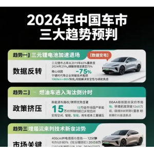 2026开年车市迎新潮 小鹏/奥迪等多款新车1月密集上市