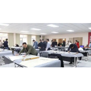 天津北辰：今日举办小寒书画笔会 墨香暖社区邻里