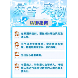 低温持续来袭 健康部门发布冬季防护指南 重点守护三类人群